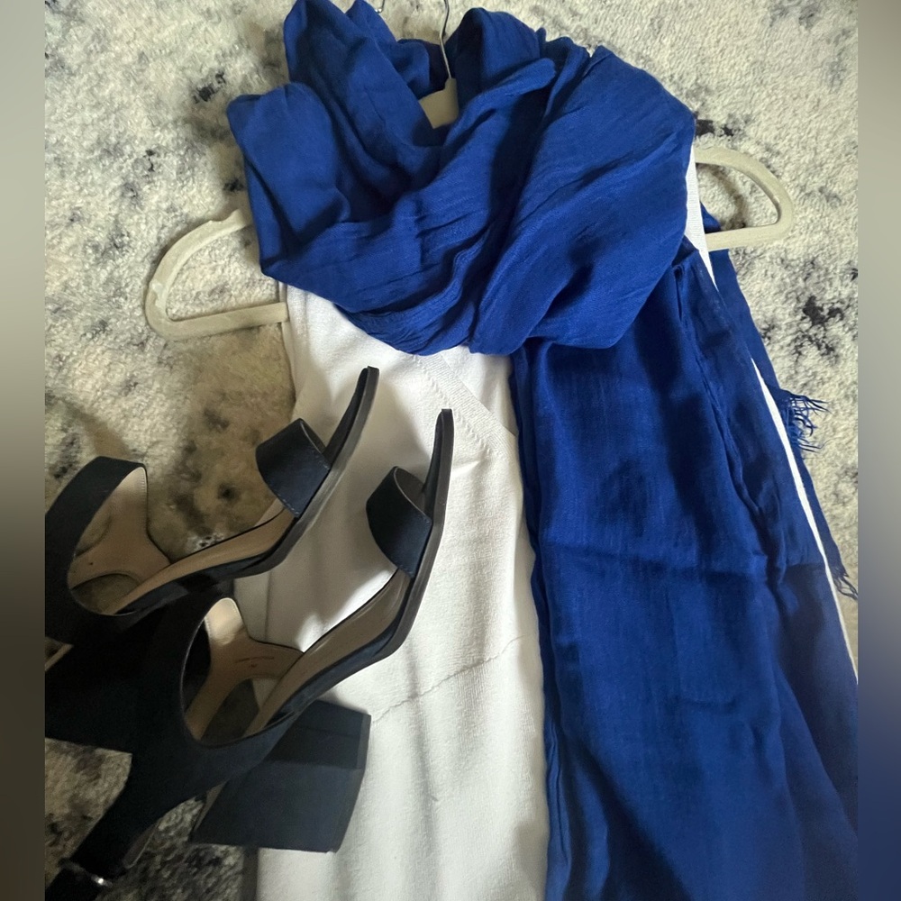Express Blue Scarf